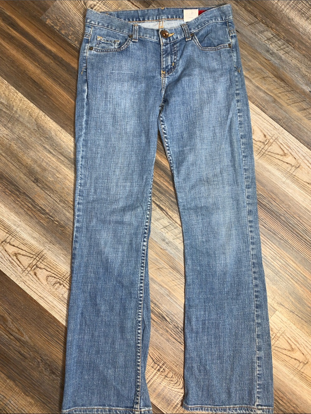 Y2K Express Light Blue Women's Flare Jeans